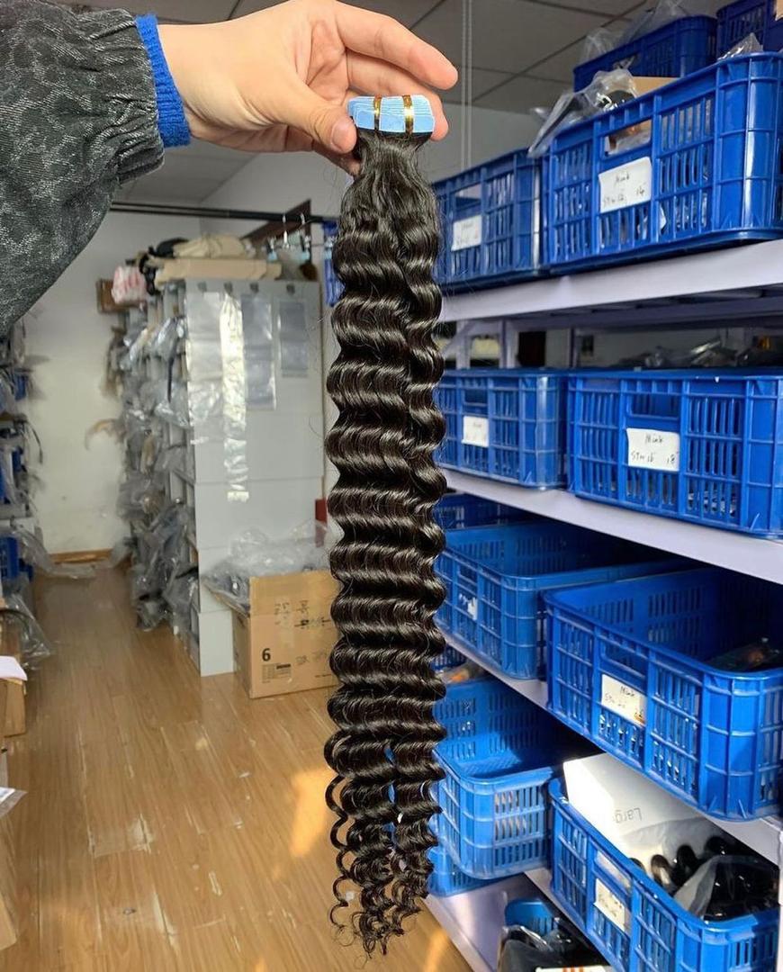 Tape-In Bundles/Curly Hair