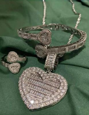 Heart Jewelry Set