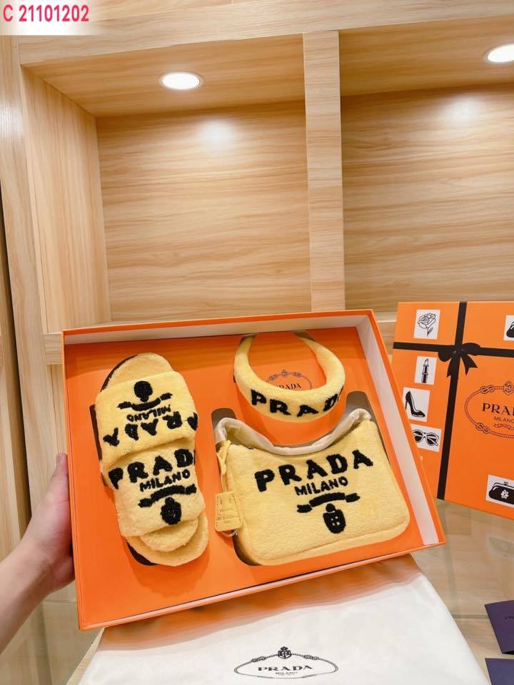 Fashion Purse&Slipper Set#Pra