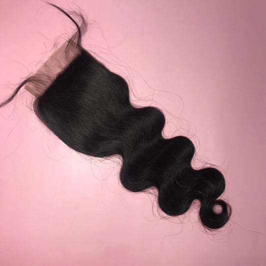 5x5 HD/Transparent Body Wave Closure